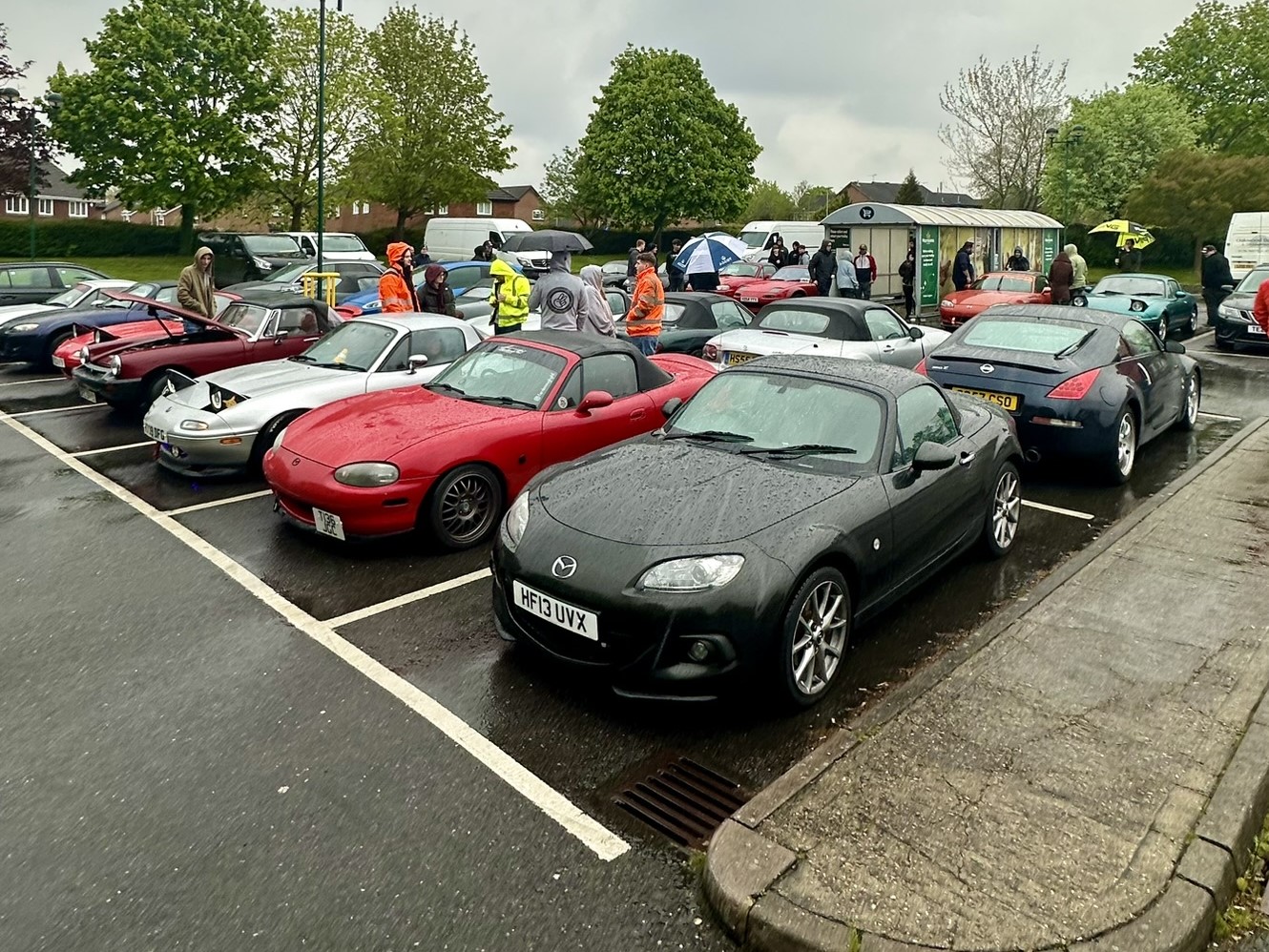 3D printed MX-5 parts